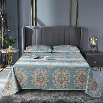 91家纺网 家纺一手货源 找家纺 （总）朴尔家纺 2022年新款全棉六层纱布凉席床单床盖