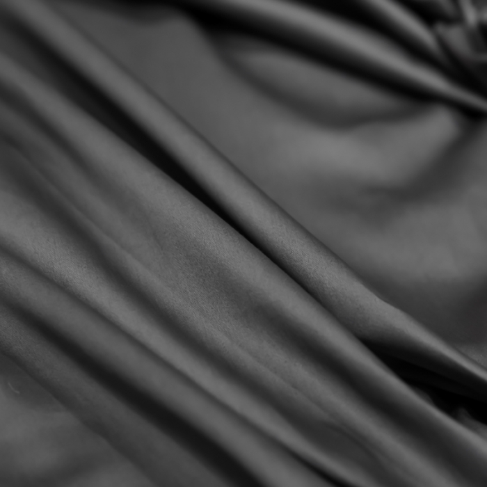 91家纺网 家纺一手货源 找家纺 秀色2025新100支贡缎长绒棉纯色单床笠单件 梦易-帝王灰