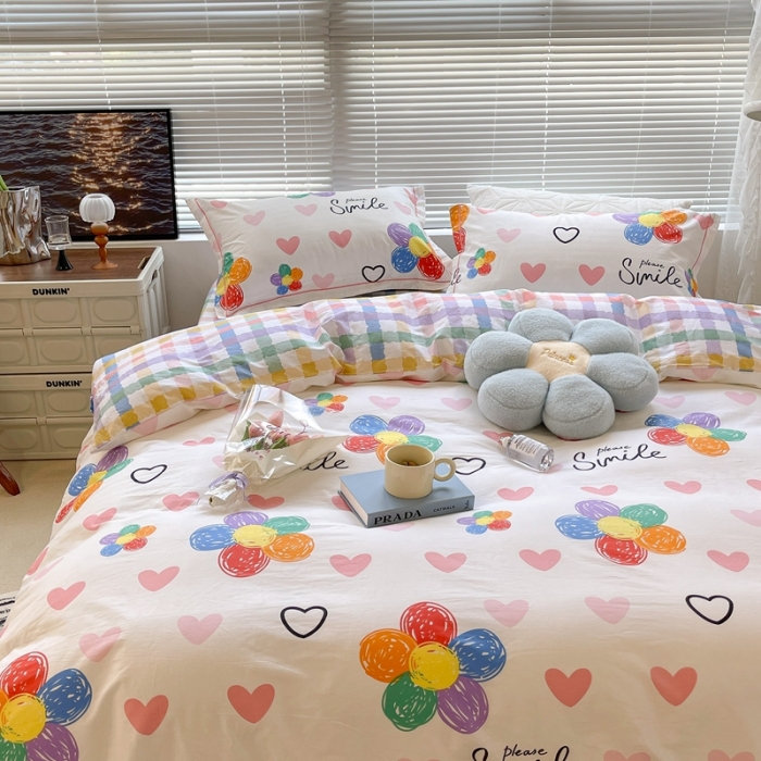 91家纺网 家纺一手货源 找家纺 （总）昔可家纺 2022新款13070工艺款全棉四件套