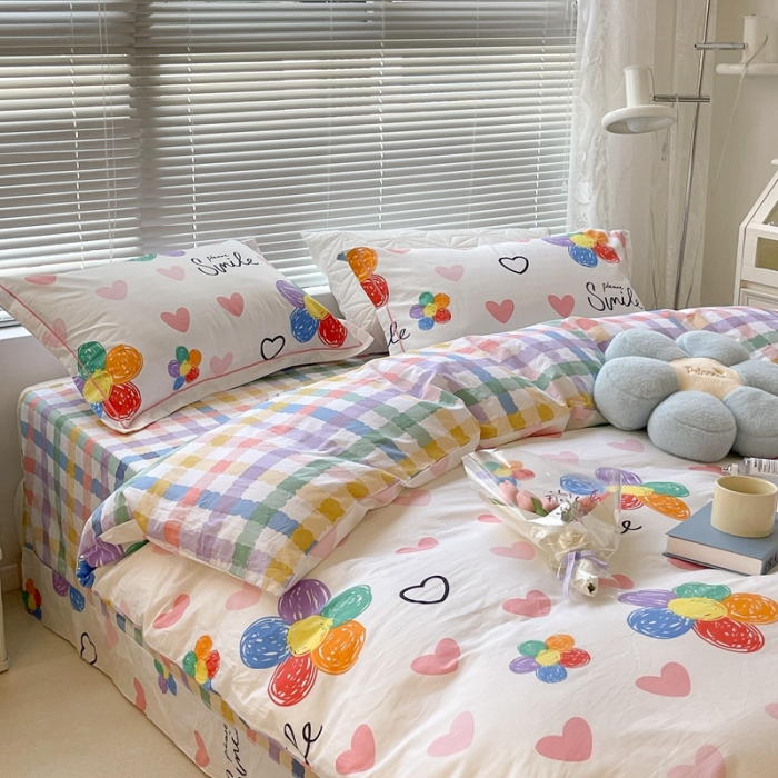 91家纺网 家纺一手货源 找家纺 （总）昔可家纺 2022新款13070工艺款全棉四件套