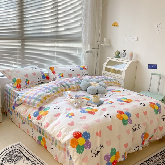 91家纺网 家纺一手货源 找家纺 （总）昔可家纺 2022新款13070工艺款全棉四件套