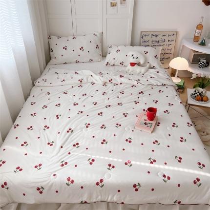 91家纺网 家纺一手货源 找家纺 (总)星期八 2022新款卡通针织棉夏被