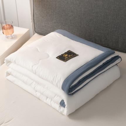 91家纺网 家纺一手货源 找家纺 U被家纺 2022新款皇冠大豆夏凉被【实拍图】皇冠-白