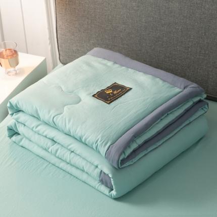 91家纺网 家纺一手货源 找家纺 U被家纺 2022新款皇冠大豆夏凉被【实拍图】皇冠-白