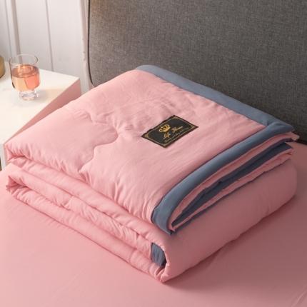 91家纺网 家纺一手货源 找家纺 U被家纺 2022新款皇冠大豆夏凉被【实拍图】皇冠-白