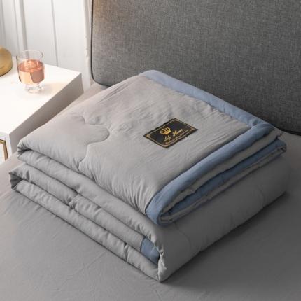 91家纺网 家纺一手货源 找家纺 U被家纺 2022新款皇冠大豆夏凉被【实拍图】皇冠-白