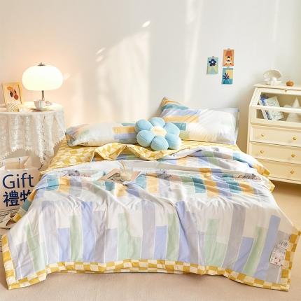 vip被业 2022新款新疆全棉棉花夏被 跳动心弦