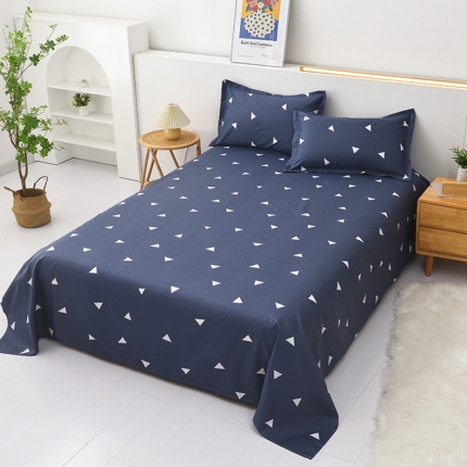 91家纺网 家纺一手货源 找家纺 （总）启优 12868 全棉单床单纯棉床单