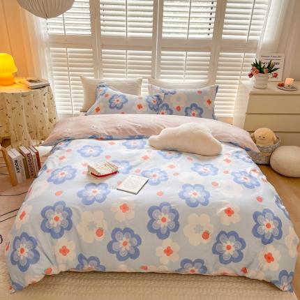 91家纺网 家纺一手货源 找家纺 （总）柚子2022新款40支13372全棉印花四件套