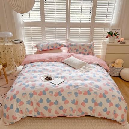 91家纺网 家纺一手货源 找家纺 （总）柚子2022新款40支13372全棉印花四件套