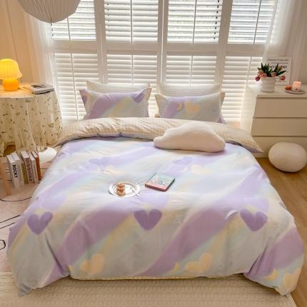 91家纺网 家纺一手货源 找家纺 （总）柚子2022新款40支13372全棉印花四件套