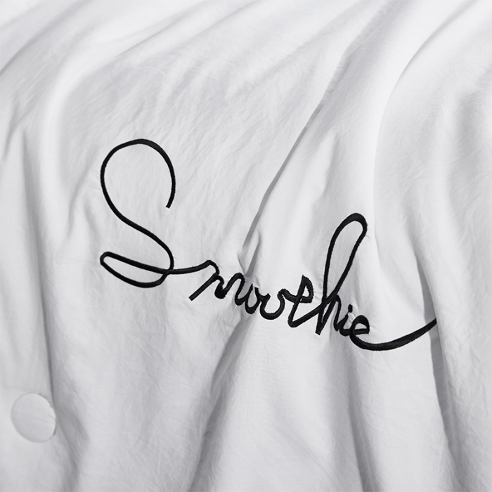 91家纺网 家纺一手货源 找家纺 ab家纺 2022新款简爱夏被四件套夏凉被 简爱-白灰