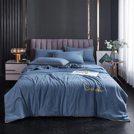 91家纺网 家纺一手货源 找家纺 ab家纺 2022新款简爱夏被四件套夏凉被 简爱-宾利兰