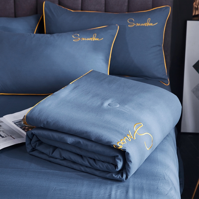 91家纺网 家纺一手货源 找家纺 ab家纺 2022新款简爱夏被四件套夏凉被 简爱-宾利兰