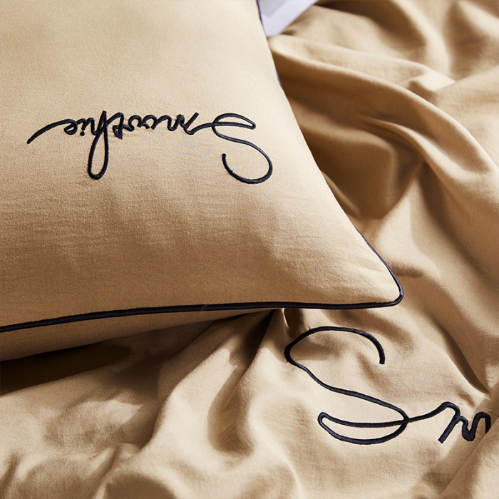 91家纺网 家纺一手货源 找家纺 ab家纺 2022新款简爱夏被四件套夏凉被 简爱-香槟金