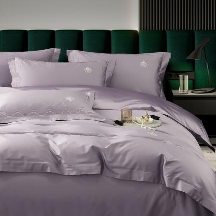 91家纺网 家纺一手货源 找家纺 （总）玖玖爱 2022新款160支贡缎四件套-唯美