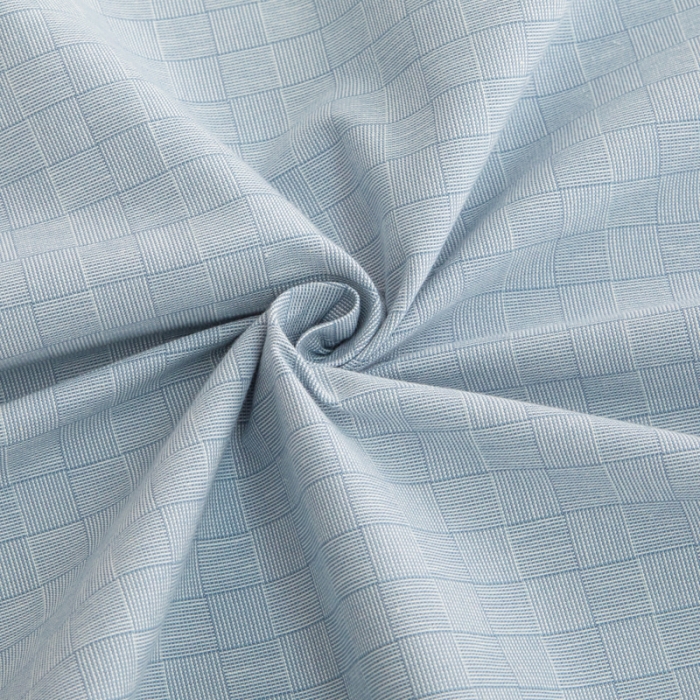 91家纺网 家纺一手货源 找家纺 杜先生 2023新款全棉无印风老粗布四件套直播爆款 无印风影格-蓝灰