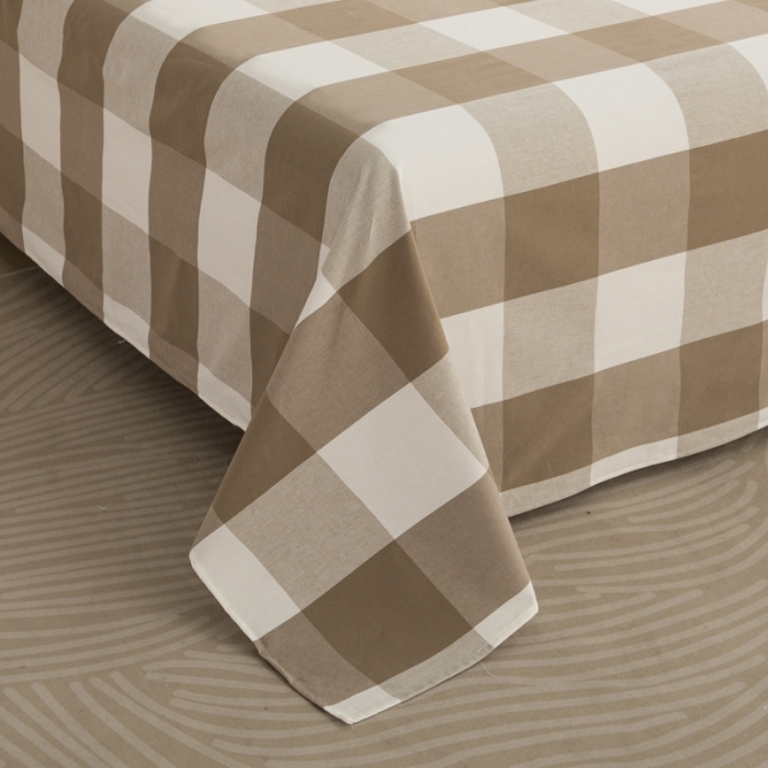 91家纺网 家纺一手货源 找家纺 （总）杜先生 2023新款全棉无印风老粗布单床单直播爆款