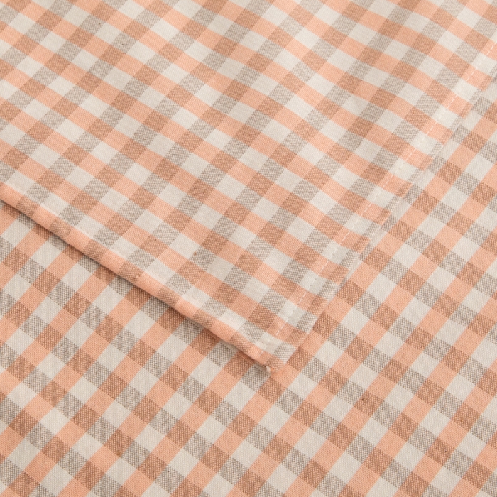 91家纺网 家纺一手货源 找家纺 杜先生 2023新款全棉无印风老粗布单床单直播爆款 无印风小格-玉