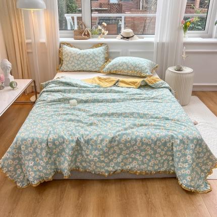 91家纺网 家纺一手货源 找家纺 (总)有货 2022新款本棉双层纱棉花夏被夏凉被空调被