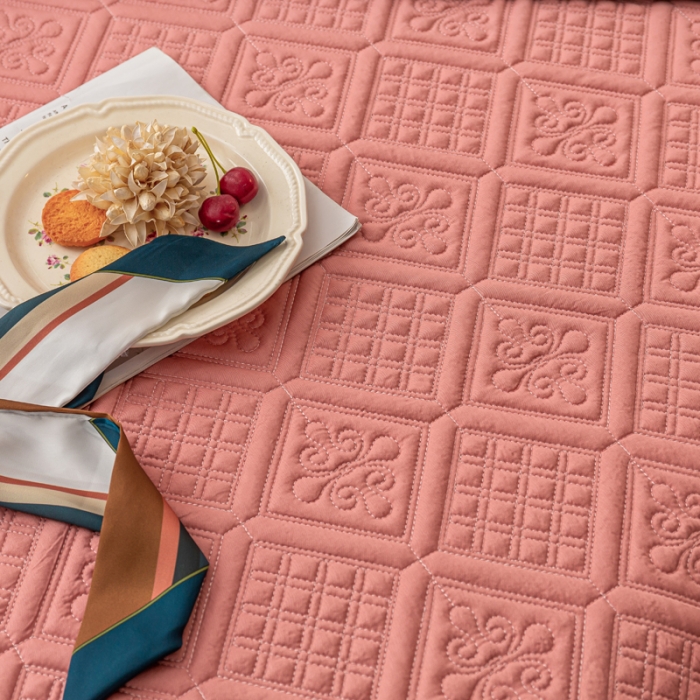 91家纺网 家纺一手货源 找家纺 卡奥 2023新款天丝莫代尔小茶芯床盖夏被 玉粉