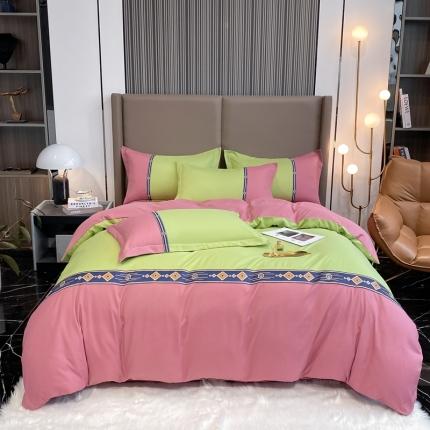 91家纺网 家纺一手货源 找家纺 （总）衿成 2025新款高克重双面磨毛四件套植物羊绒