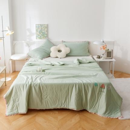 有货 2022新款玉米纤维软软被夏被 玉米冰