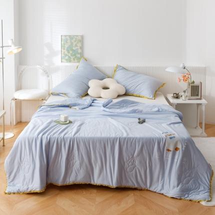 有货 2022新款玉米纤维软软被夏被 玉米鸭