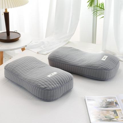 91家纺网 家纺一手货源 找家纺 （总）仁宇枕业 2022新款全棉韩式砂洗全荞麦枕头