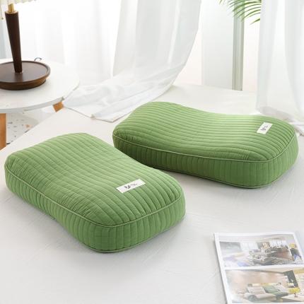 91家纺网 家纺一手货源 找家纺 （总）仁宇枕业 2022新款全棉韩式砂洗全荞麦枕头