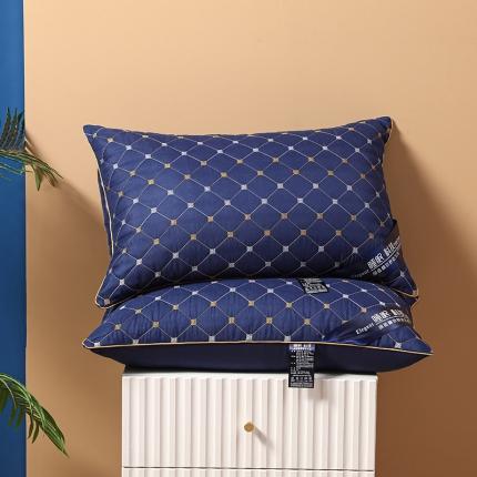 91家纺网 家纺一手货源 找家纺 总 仁宇枕业 2022新款直播跑量款单边满天星双边小方格枕头