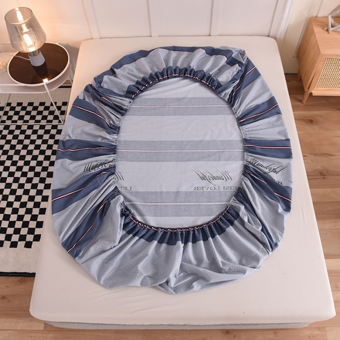 91家纺网 家纺一手货源 找家纺 八十八家纺 2025新款全棉12868床裙款四件套航海天际