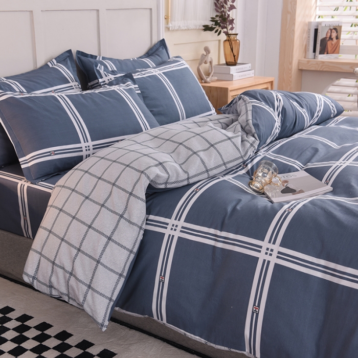 91家纺网 家纺一手货源 找家纺 八十八家纺 2025新款全棉12868床笠款四件套 安吉