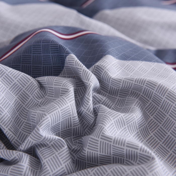 91家纺网 家纺一手货源 找家纺 八十八家纺 2025新款全棉12868床笠款四件套航海天际