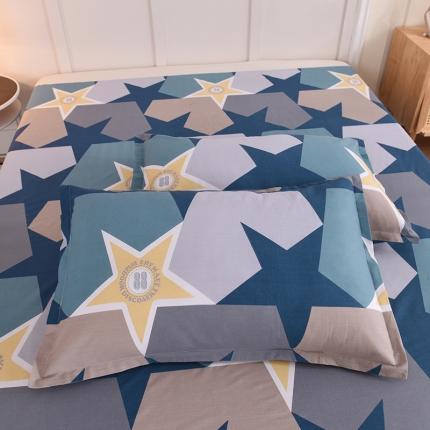 91家纺网 家纺一手货源 找家纺 八十八家纺2025新款全棉12868单品枕套48*74/只 星耀