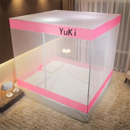 91家纺网 家纺一手货源 找家纺 （总）舞夜盛世2025新款坐床拉链蚊帐（一）