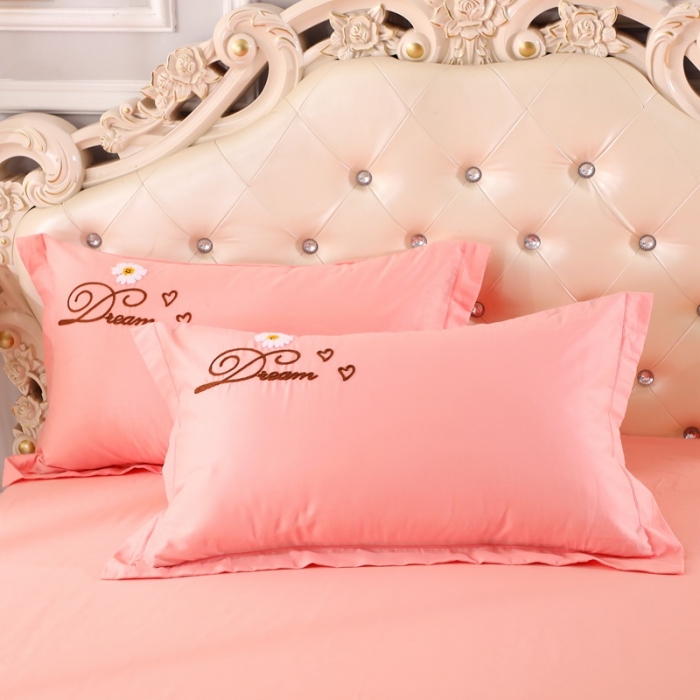 91家纺网 家纺一手货源 找家纺 2022晶缦雏菊全棉13372毛巾绣四件套 美梦雏菊-玉色