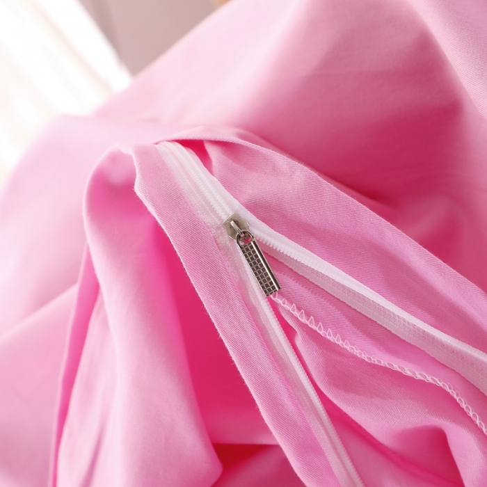 91家纺网 家纺一手货源 找家纺 2022晶缦雏菊全棉13372毛巾绣四件套 美梦雏菊-粉色