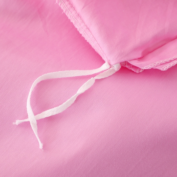 91家纺网 家纺一手货源 找家纺 2022晶缦雏菊全棉13372毛巾绣四件套 美梦雏菊-粉色