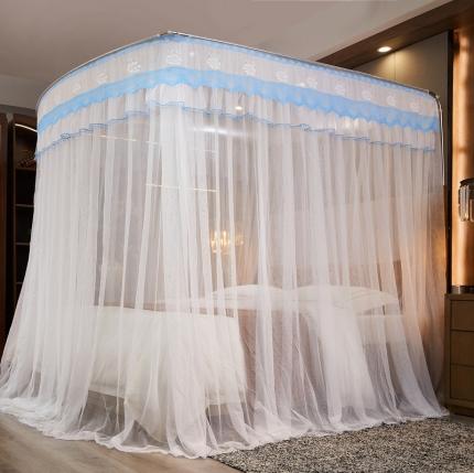 91家纺网 家纺一手货源 找家纺 （总）艺利轩2025新款伸缩蚊帐坐床蚊帐-908钓鱼竿款