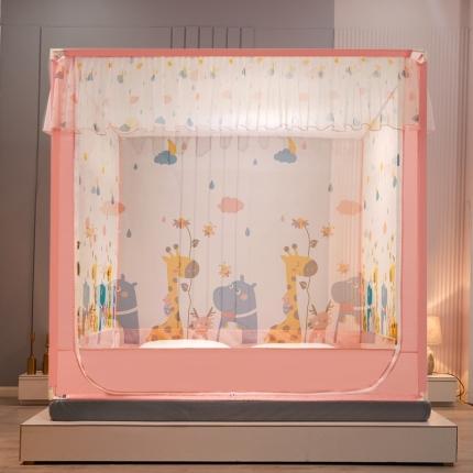 91家纺网 家纺一手货源 找家纺 （总）梦尔佳蚊帐2024新款卡通印花坐床蚊帐