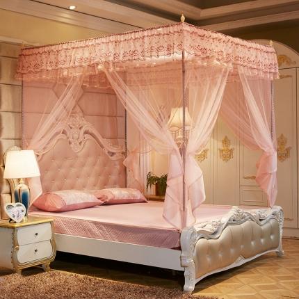 迷仙巢2022新款三开门坐床蚊帐B09逝水流年玉色