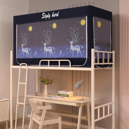 迷仙巢家纺 2022新款学生宿舍蚊帐月光鹿