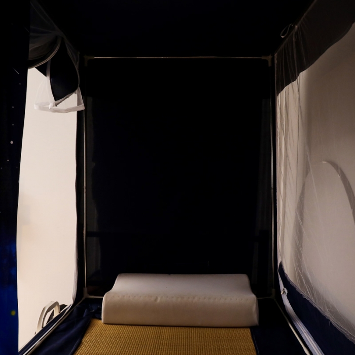 91家纺网 家纺一手货源 找家纺 迷仙巢家纺 2022新款学生宿舍蚊帐月光鹿