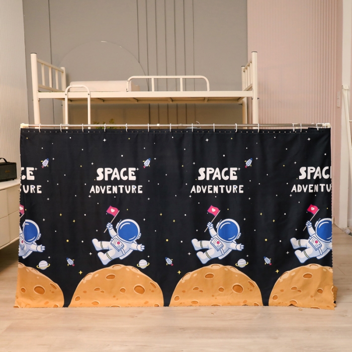 91家纺网 家纺一手货源 找家纺 迷仙巢家纺 2022新款学生宿舍蚊帐太空人