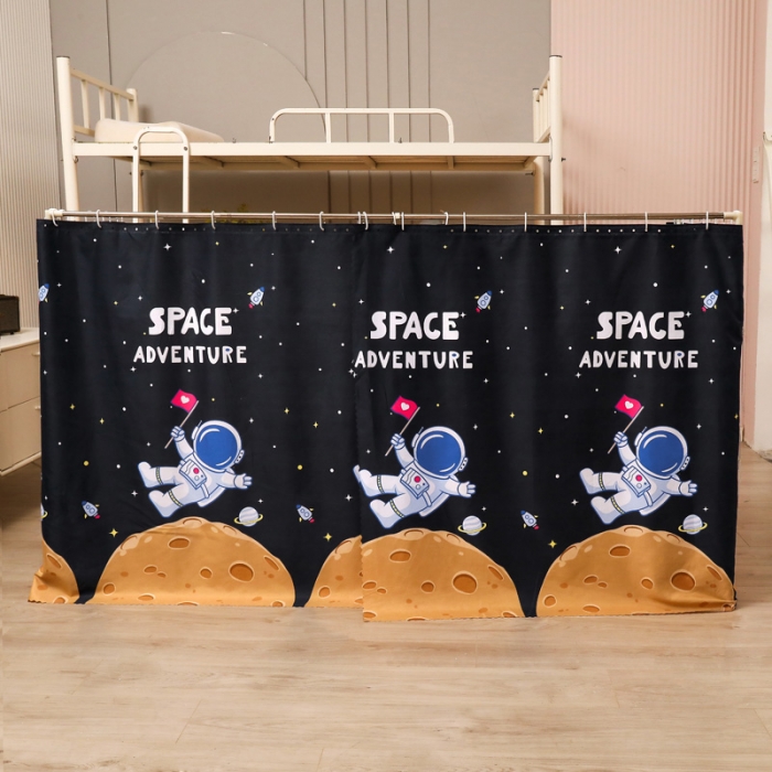 91家纺网 家纺一手货源 找家纺 迷仙巢家纺 2022新款学生宿舍蚊帐太空人