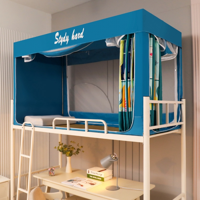 91家纺网 家纺一手货源 找家纺 迷仙巢家纺 2022新款学生宿舍蚊帐俏佳人