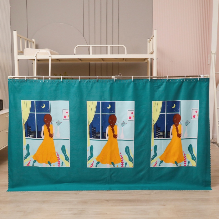 91家纺网 家纺一手货源 找家纺 迷仙巢家纺 2022新款学生宿舍蚊帐俏佳人