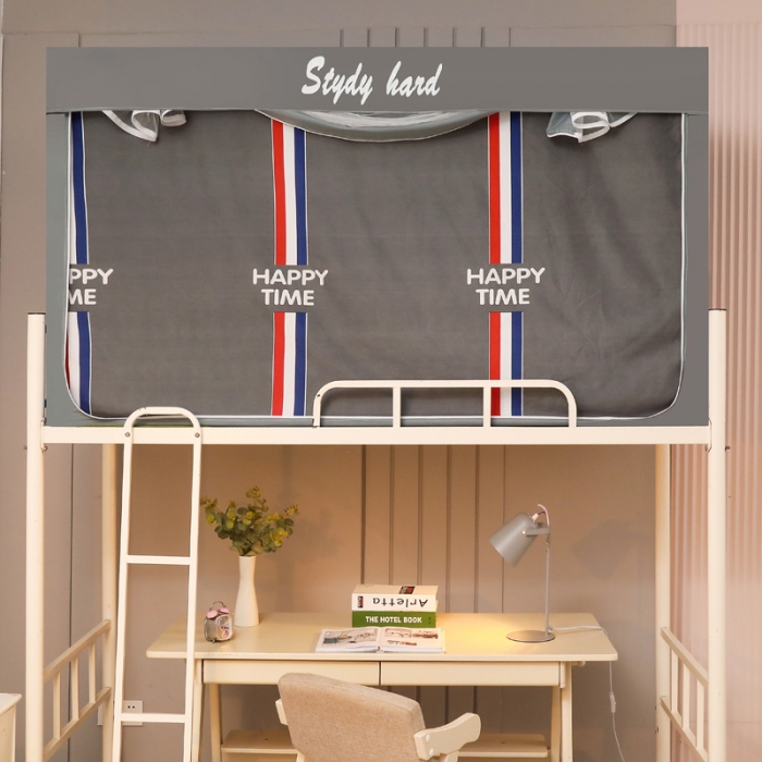 91家纺网 家纺一手货源 找家纺 迷仙巢家纺 2022新款学生宿舍蚊帐快乐时光