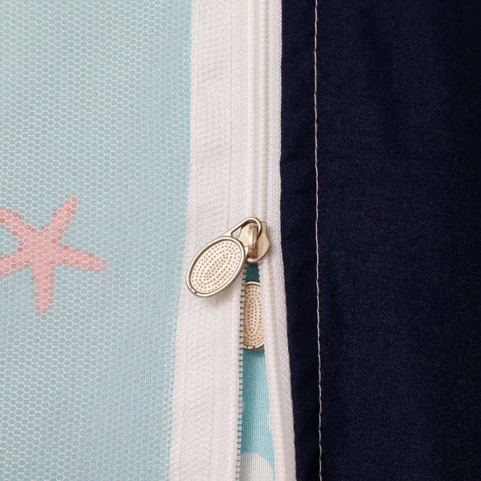 91家纺网 家纺一手货源 找家纺 迷仙巢家纺 2022新款学生宿舍蚊帐海豚湾